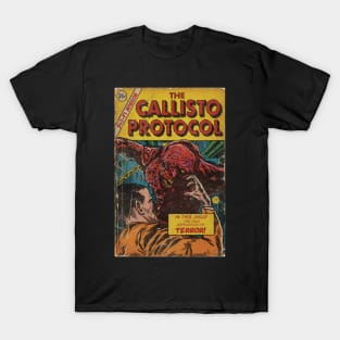 Callisto Protocol vintage comic fan art T-Shirt